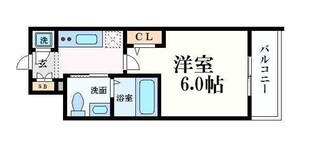 エスリード福島WESTの物件間取画像